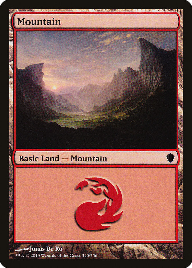 Mountain (350) [Commander 2013] | Deep Dive Games St. Marys