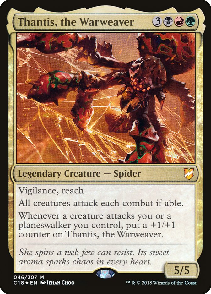 Thantis, the Warweaver [Commander 2018] | Deep Dive Games St. Marys