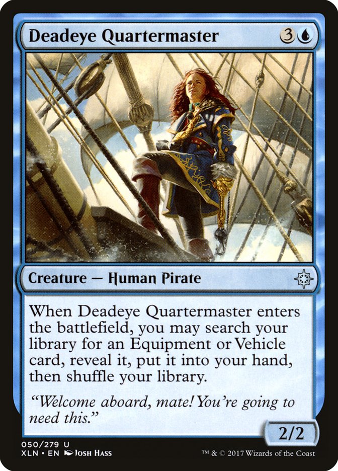 Deadeye Quartermaster [Ixalan] | Deep Dive Games St. Marys