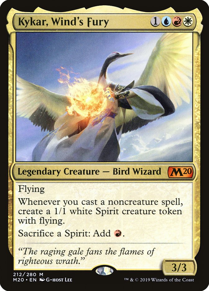 Kykar, Wind's Fury [Core Set 2020] | Deep Dive Games St. Marys