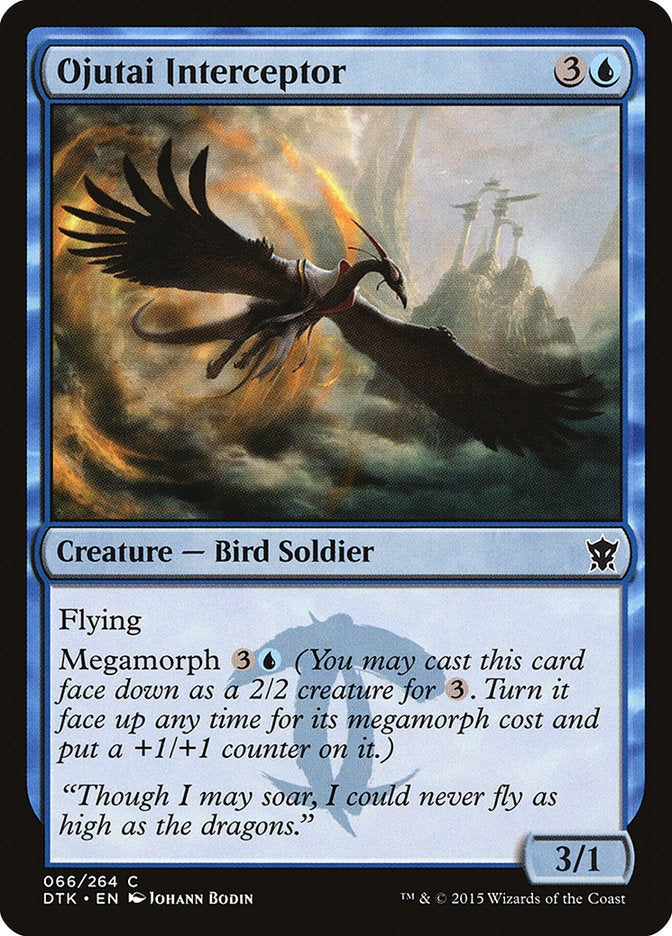 Ojutai Interceptor [Dragons of Tarkir] | Deep Dive Games St. Marys