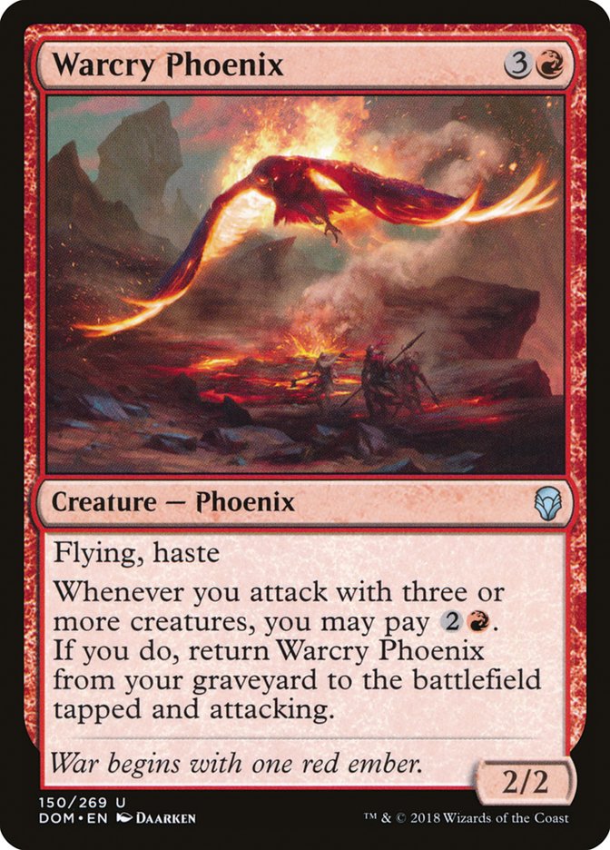 Warcry Phoenix [Dominaria] | Deep Dive Games St. Marys