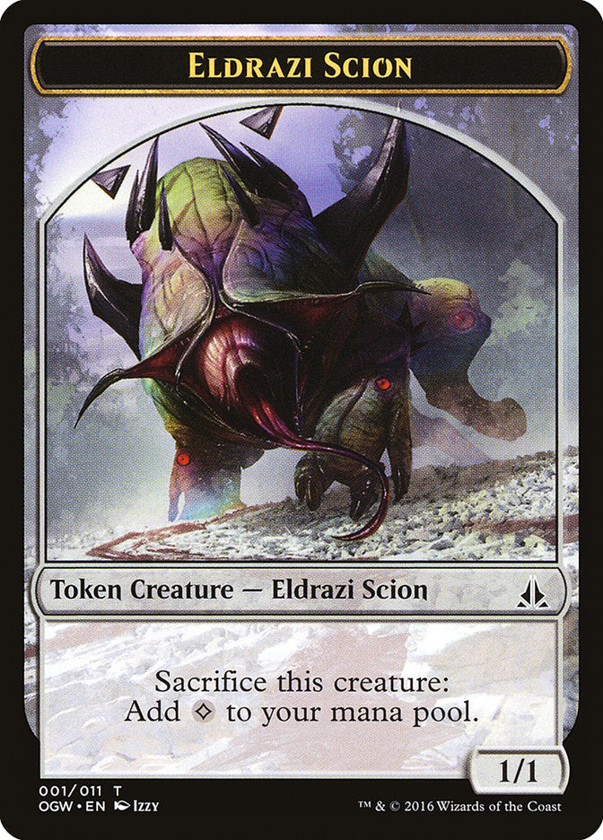 Eldrazi Scion Token (001/011) [Oath of the Gatewatch Tokens] | Deep Dive Games St. Marys
