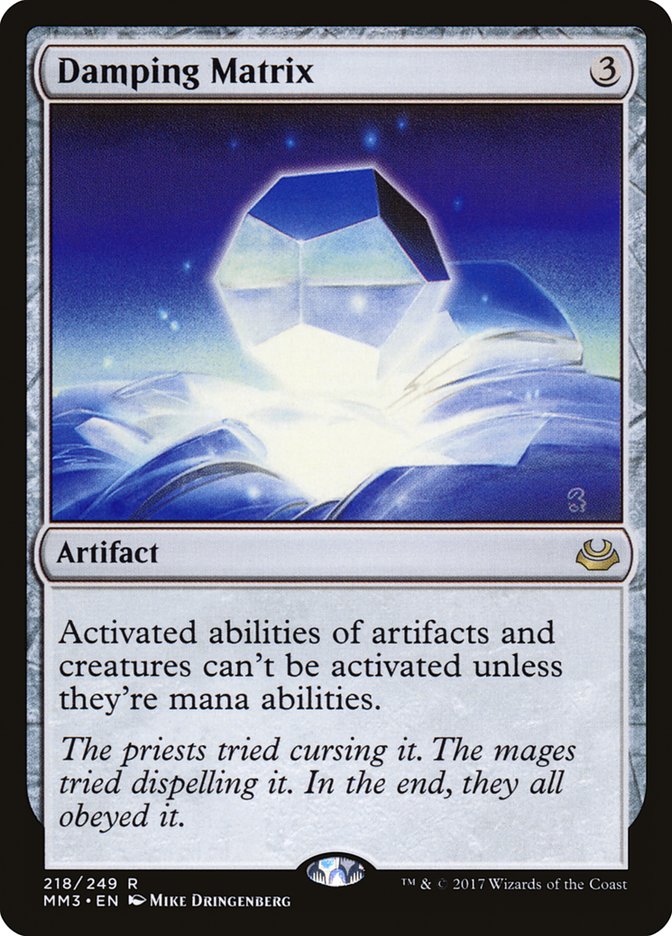 Damping Matrix [Modern Masters 2017] | Deep Dive Games St. Marys