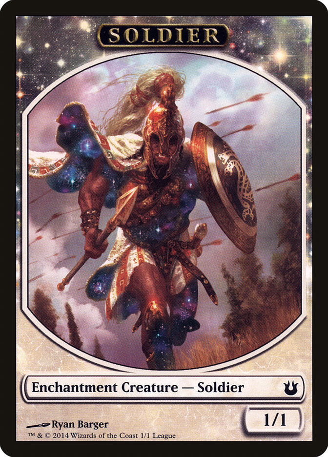 Soldier Token [League Tokens 2014] | Deep Dive Games St. Marys