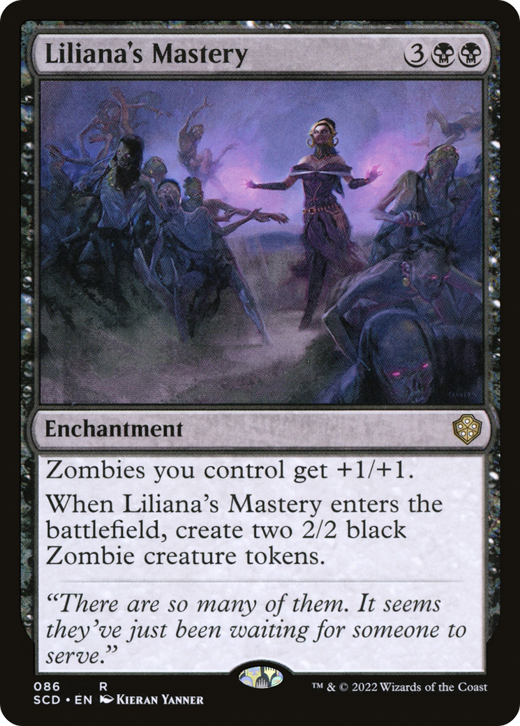 Liliana's Mastery [Starter Commander Decks] | Deep Dive Games St. Marys