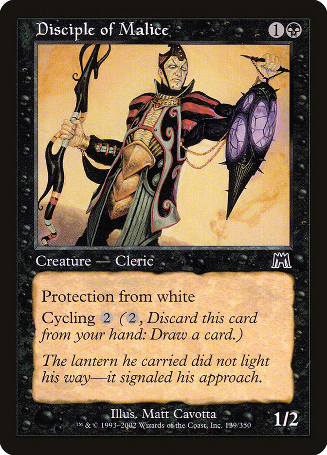Disciple of Malice [Onslaught] | Deep Dive Games St. Marys