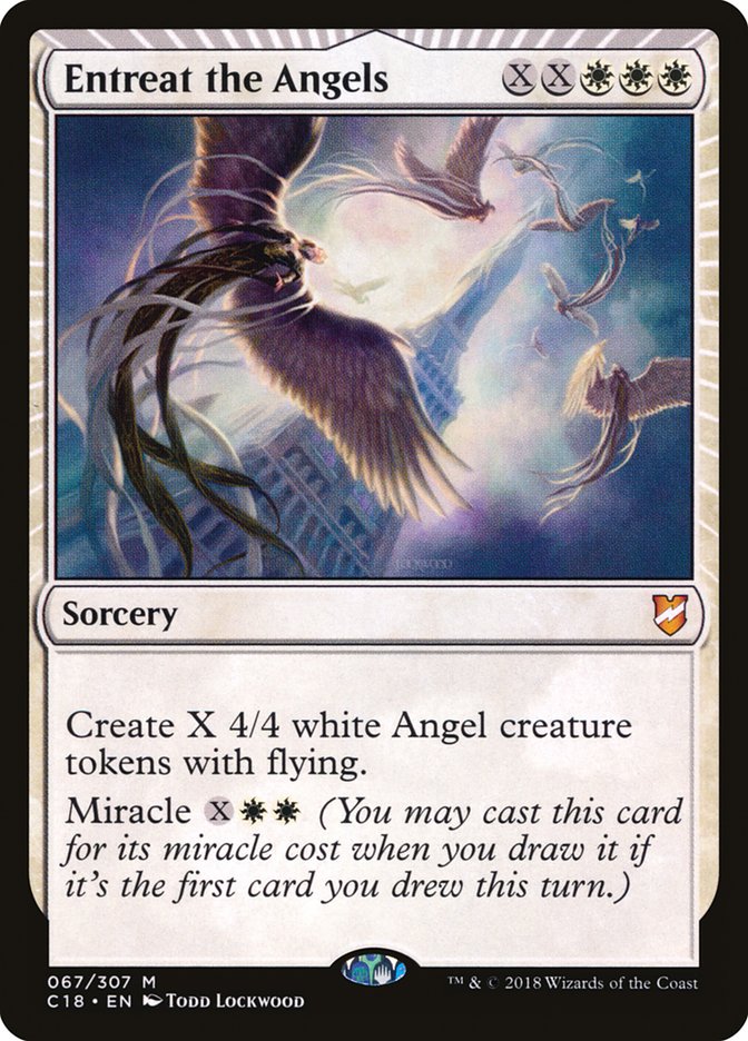 Entreat the Angels [Commander 2018] | Deep Dive Games St. Marys