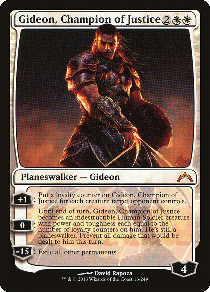 Gideon, Champion of Justice [Gatecrash] | Deep Dive Games St. Marys