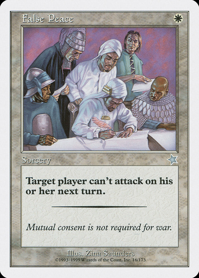 False Peace [Starter 1999] | Deep Dive Games St. Marys