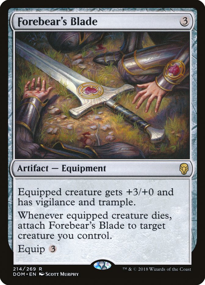 Forebear's Blade [Dominaria] | Deep Dive Games St. Marys