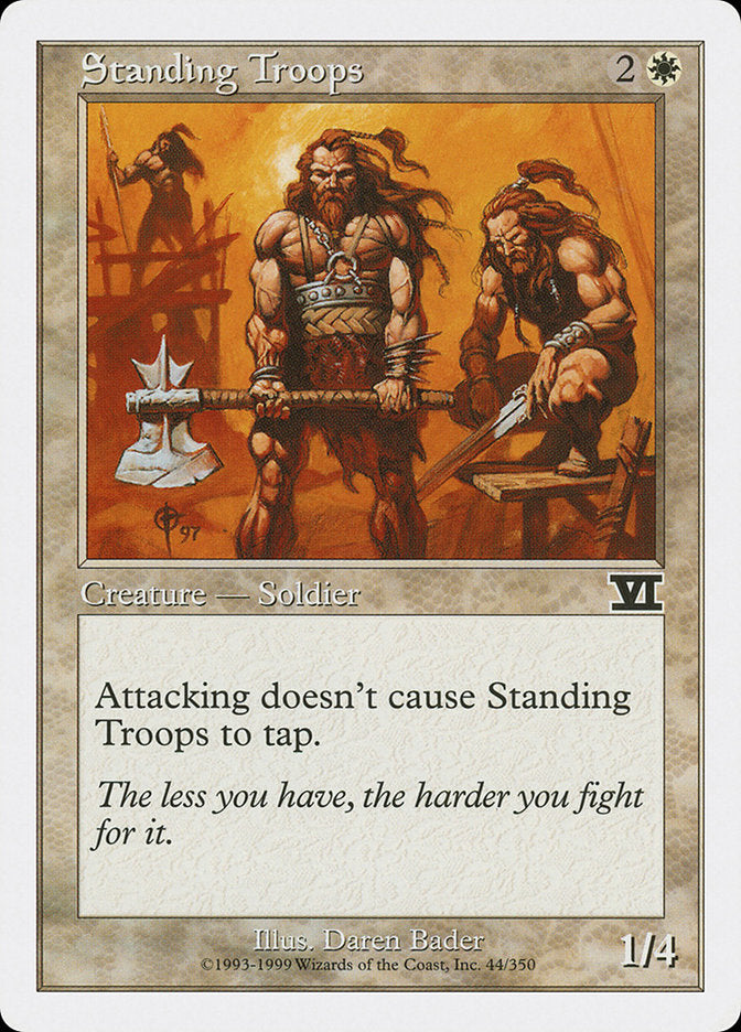 Standing Troops [Classic Sixth Edition] | Deep Dive Games St. Marys