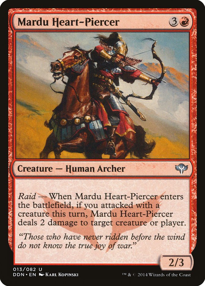 Mardu Heart-Piercer [Duel Decks: Speed vs. Cunning] | Deep Dive Games St. Marys