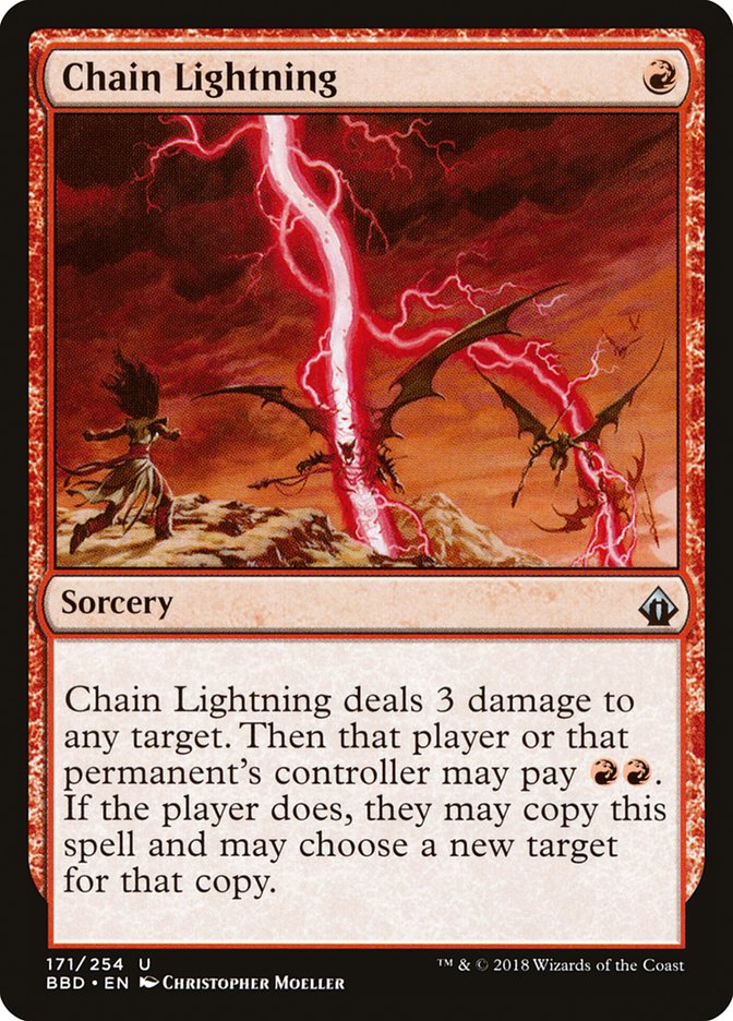 Chain Lightning [Battlebond] | Deep Dive Games St. Marys
