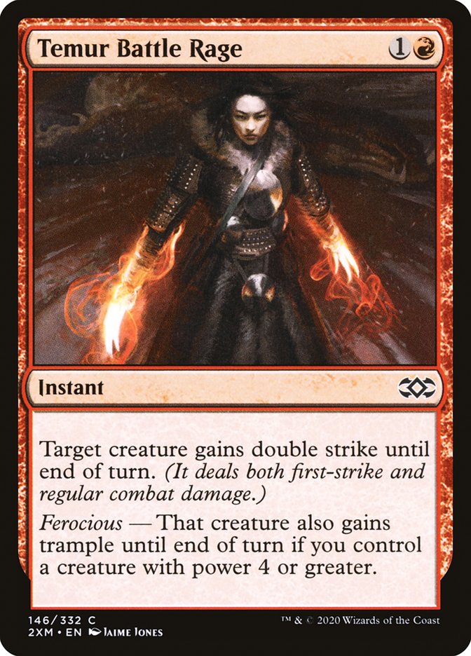 Temur Battle Rage [Double Masters] | Deep Dive Games St. Marys