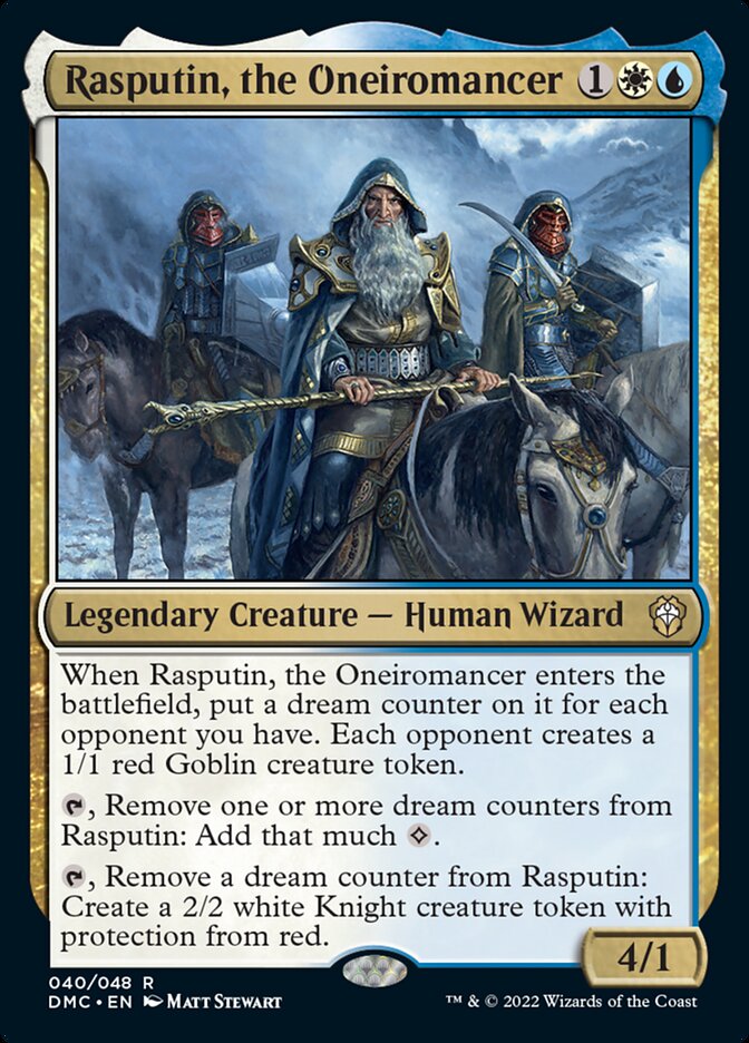 Rasputin, the Oneiromancer [Dominaria United Commander] | Deep Dive Games St. Marys