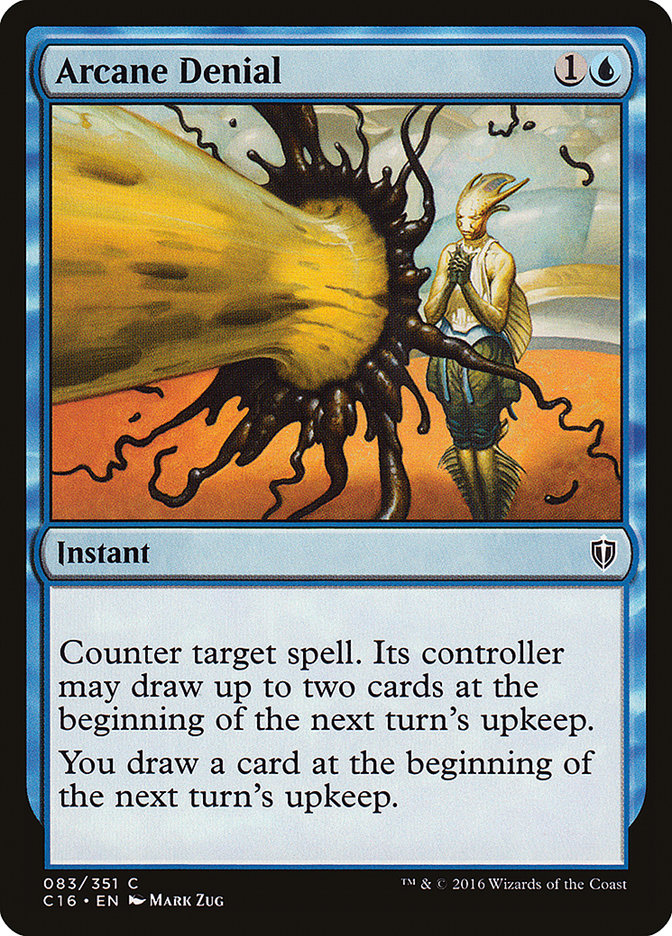 Arcane Denial [Commander 2016] | Deep Dive Games St. Marys