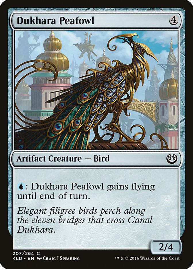 Dukhara Peafowl [Kaladesh] | Deep Dive Games St. Marys