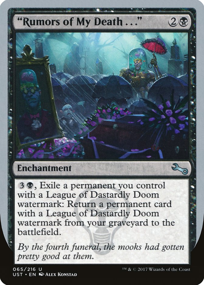 "Rumors of My Death . . ." [Unstable] | Deep Dive Games St. Marys