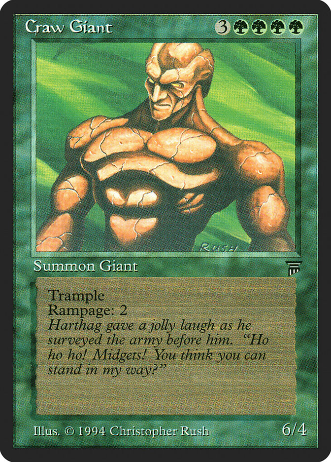 Craw Giant [Legends] | Deep Dive Games St. Marys