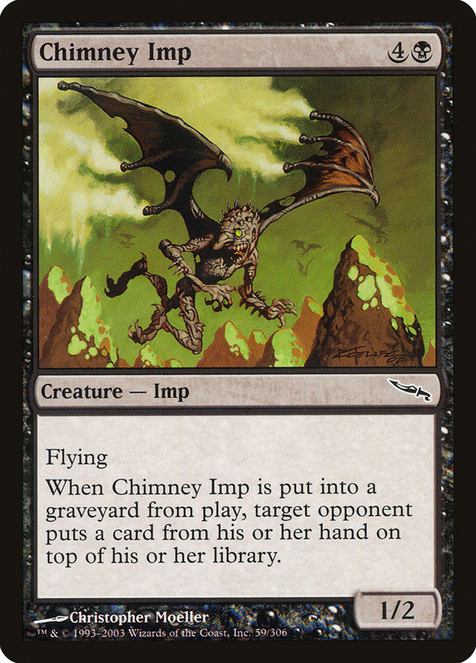 Chimney Imp [Mirrodin] | Deep Dive Games St. Marys
