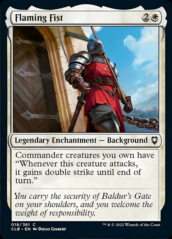 Flaming Fist [Commander Legends: Battle for Baldur's Gate] | Deep Dive Games St. Marys