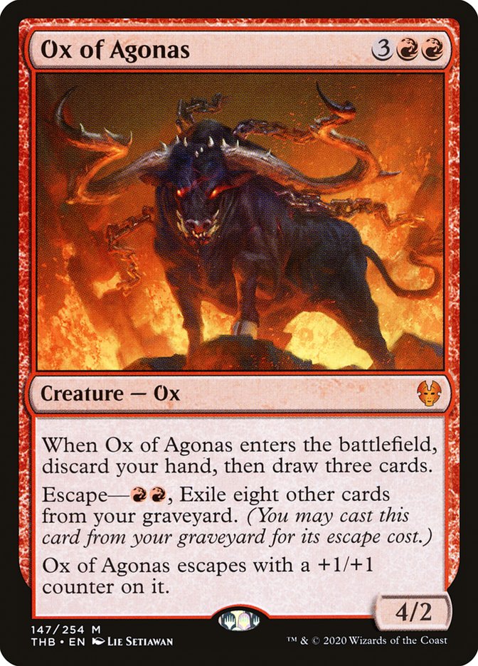 Ox of Agonas [Theros Beyond Death] | Deep Dive Games St. Marys