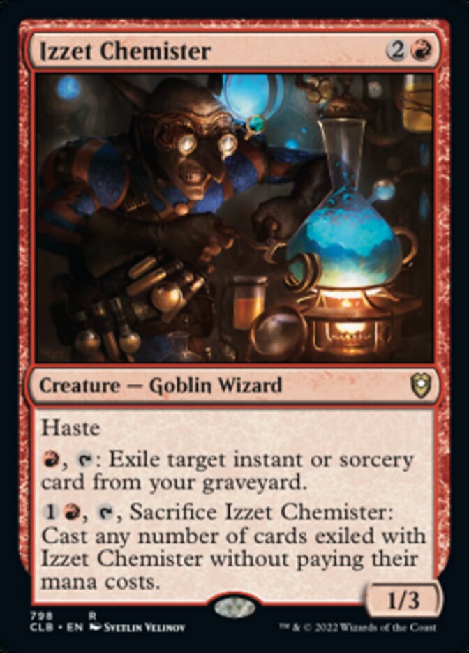 Izzet Chemister [Commander Legends: Battle for Baldur's Gate] | Deep Dive Games St. Marys