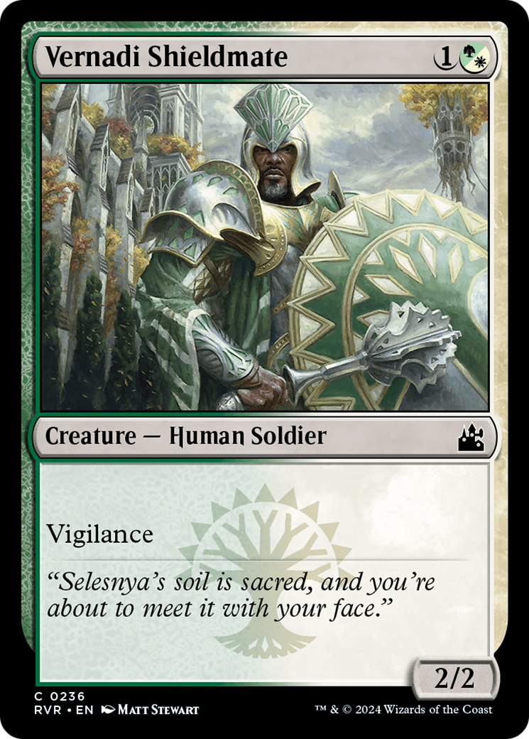 Vernadi Shieldmate [Ravnica Remastered] | Deep Dive Games St. Marys