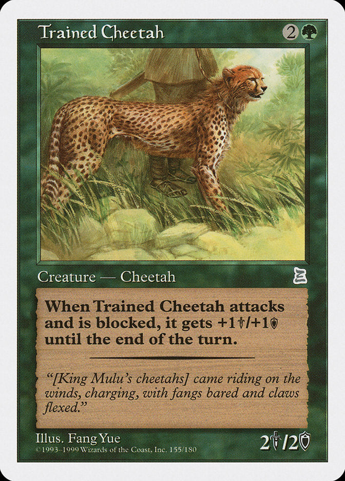Trained Cheetah [Portal Three Kingdoms] | Deep Dive Games St. Marys