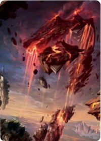 Mountain 2 Art Card [Zendikar Rising Art Series] | Deep Dive Games St. Marys