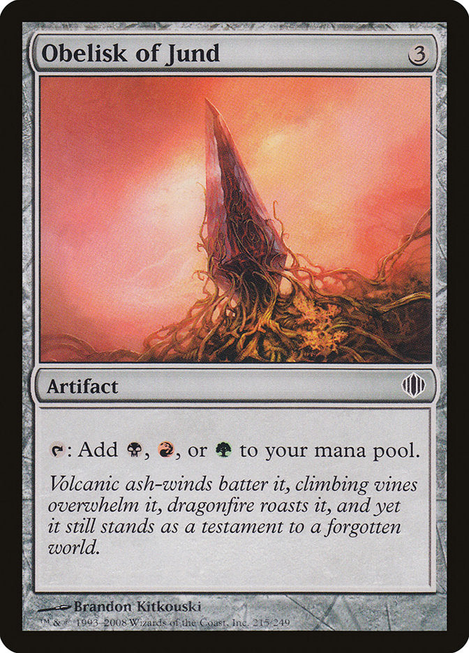 Obelisk of Jund [Shards of Alara] | Deep Dive Games St. Marys