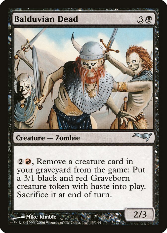 Balduvian Dead [Coldsnap Theme Decks] | Deep Dive Games St. Marys
