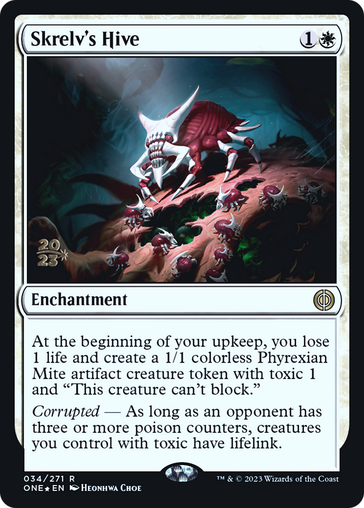 Skrelv's Hive [Phyrexia: All Will Be One Prerelease Promos] | Deep Dive Games St. Marys