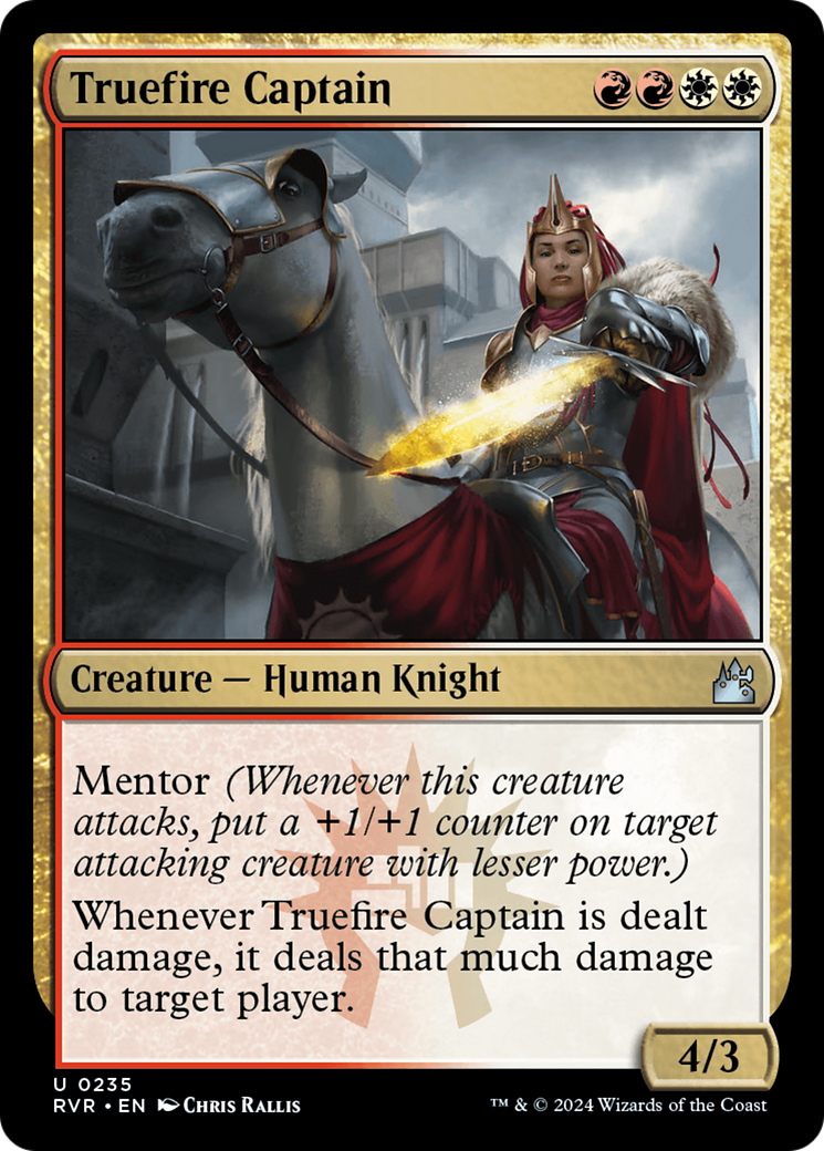 Truefire Captain [Ravnica Remastered] | Deep Dive Games St. Marys