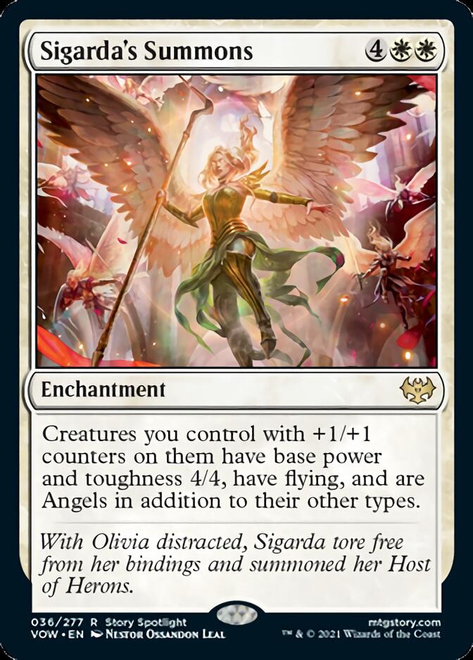 Sigarda's Summons [Innistrad: Crimson Vow] | Deep Dive Games St. Marys