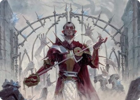Cemetery Gatekeeper Art Card [Innistrad: Crimson Vow Art Series] | Deep Dive Games St. Marys