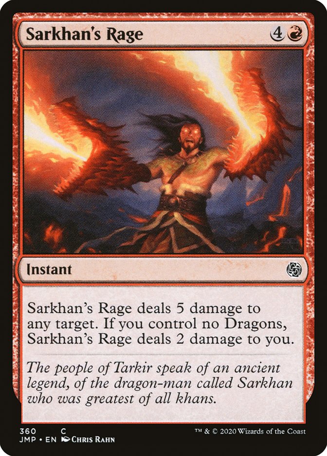 Sarkhan's Rage [Jumpstart] | Deep Dive Games St. Marys
