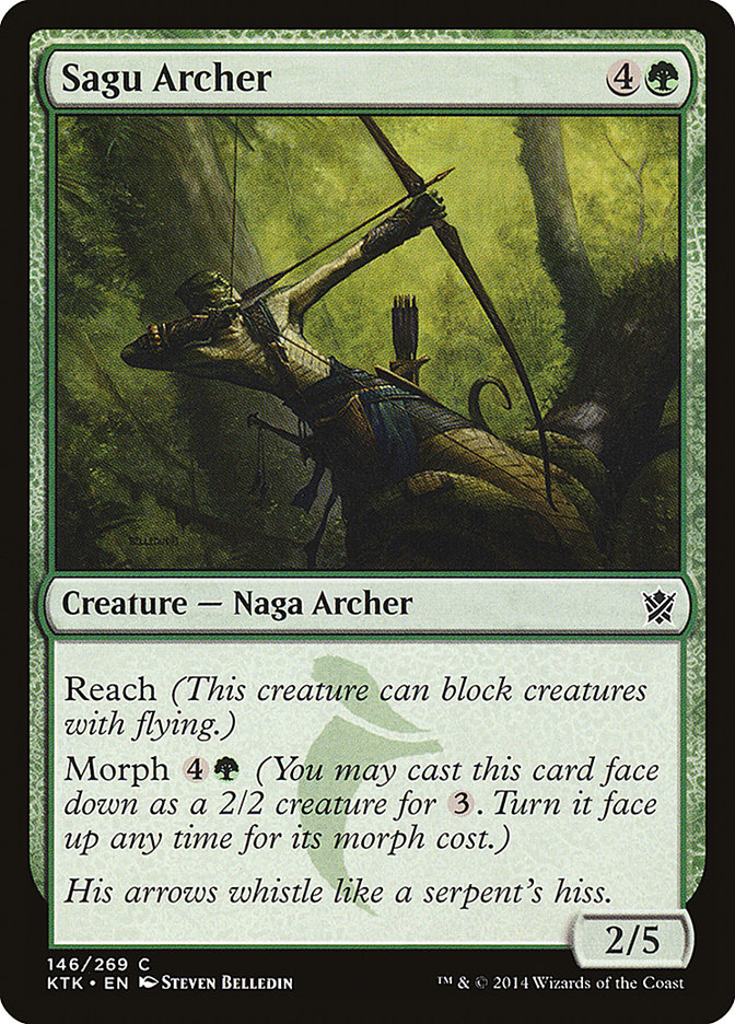 Sagu Archer [Khans of Tarkir] | Deep Dive Games St. Marys
