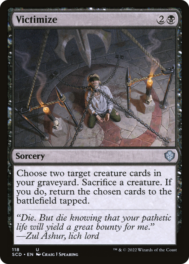 Victimize [Starter Commander Decks] | Deep Dive Games St. Marys