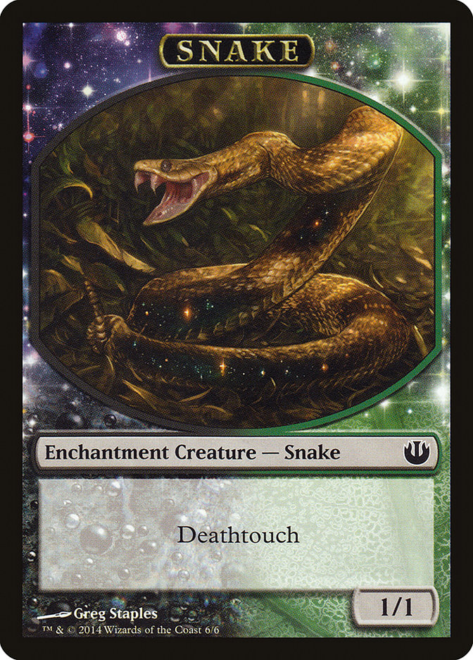Snake Token [Journey into Nyx Tokens] | Deep Dive Games St. Marys