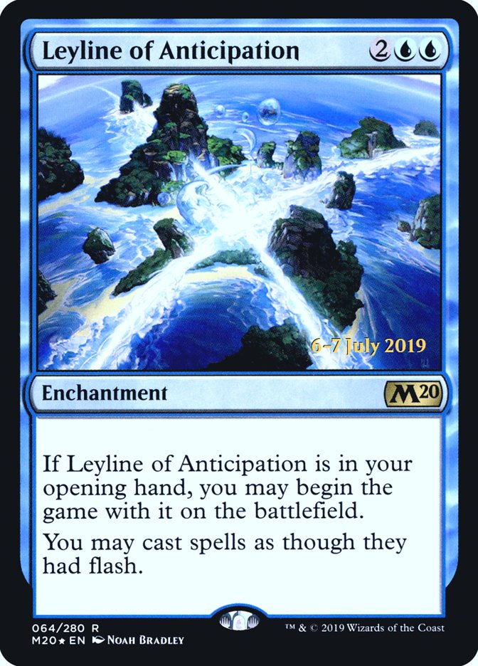 Leyline of Anticipation [Core Set 2020 Prerelease Promos] | Deep Dive Games St. Marys