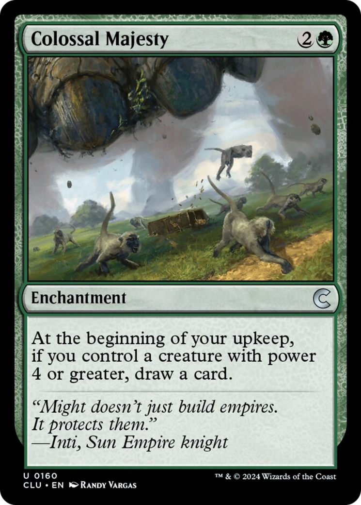 Colossal Majesty [Ravnica: Clue Edition] | Deep Dive Games St. Marys
