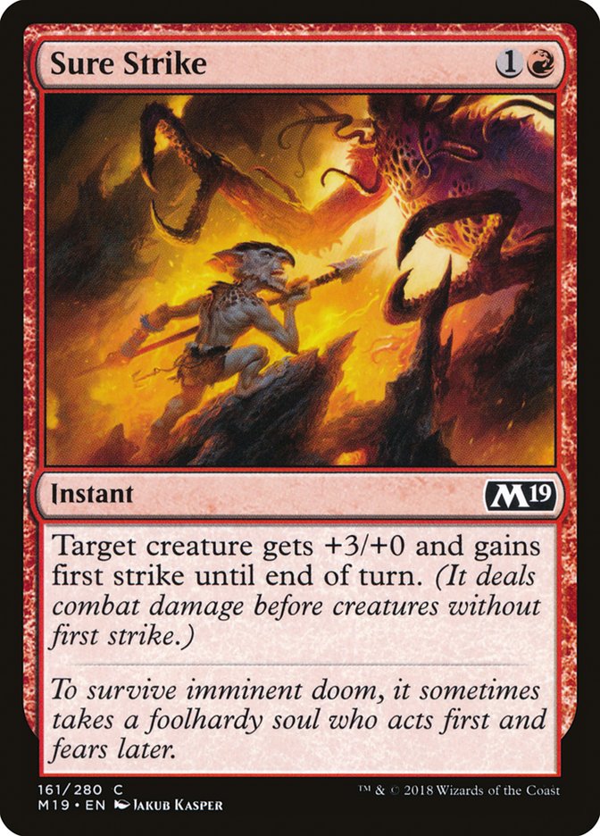Sure Strike [Core Set 2019] | Deep Dive Games St. Marys
