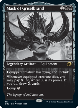 Mask of Griselbrand [Innistrad: Double Feature] | Deep Dive Games St. Marys