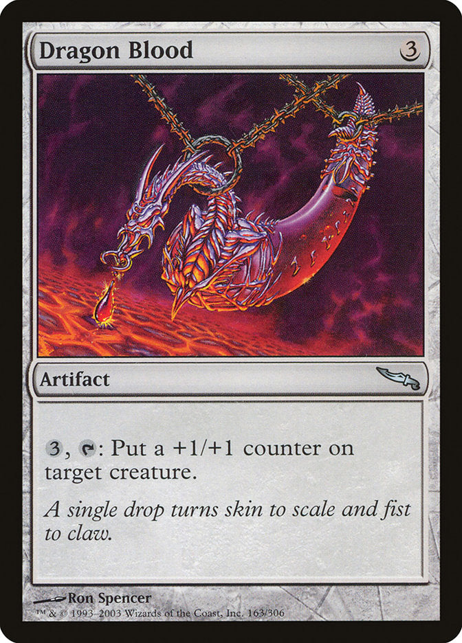 Dragon Blood [Mirrodin] | Deep Dive Games St. Marys