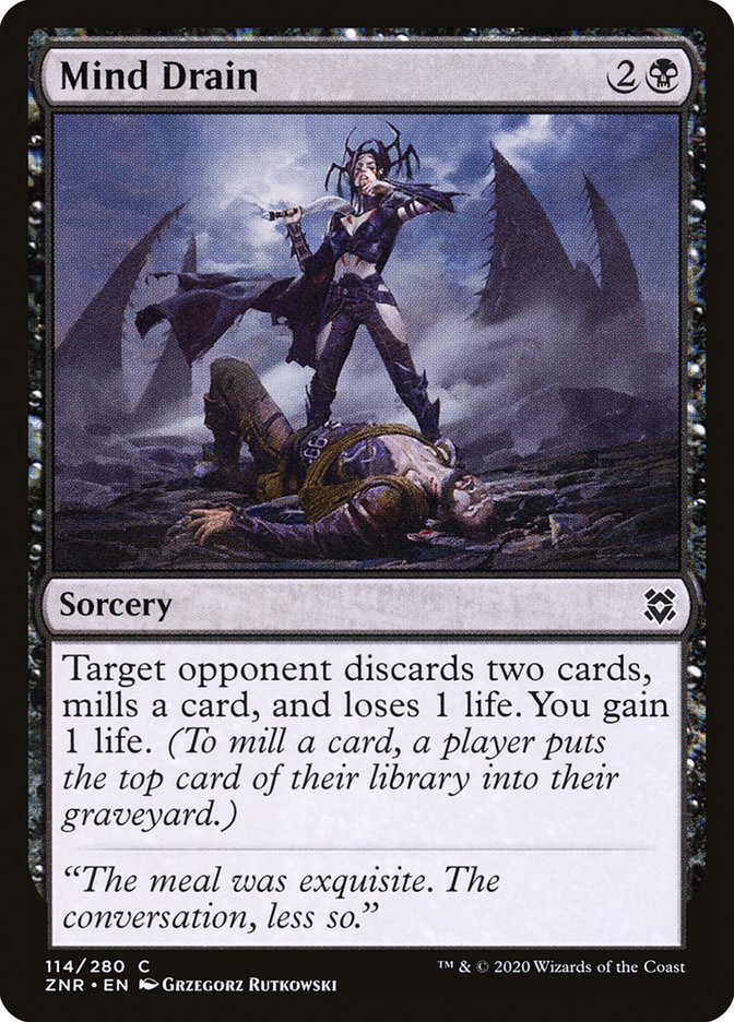 Mind Drain [Zendikar Rising] | Deep Dive Games St. Marys