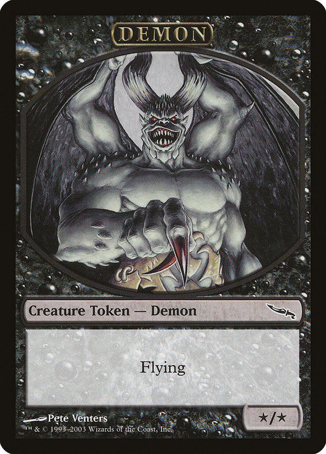 Demon Token [Magic Player Rewards 2003] | Deep Dive Games St. Marys