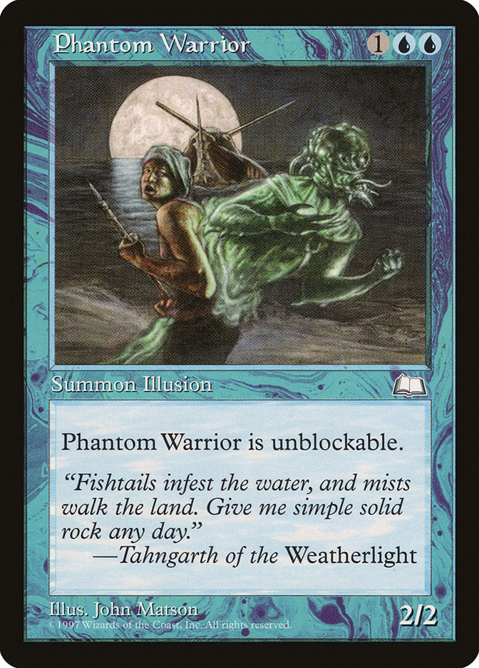 Phantom Warrior [Weatherlight] | Deep Dive Games St. Marys