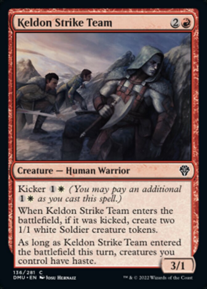 Keldon Strike Team [Dominaria United] | Deep Dive Games St. Marys